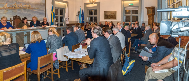 Skräll i Vaxholm när MP gick till Alliansen