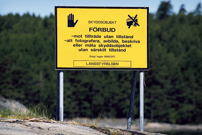 Dyrbart gå iland på skyddsobjekt