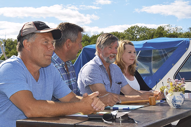 Han för traditionen vidare på Ängskär