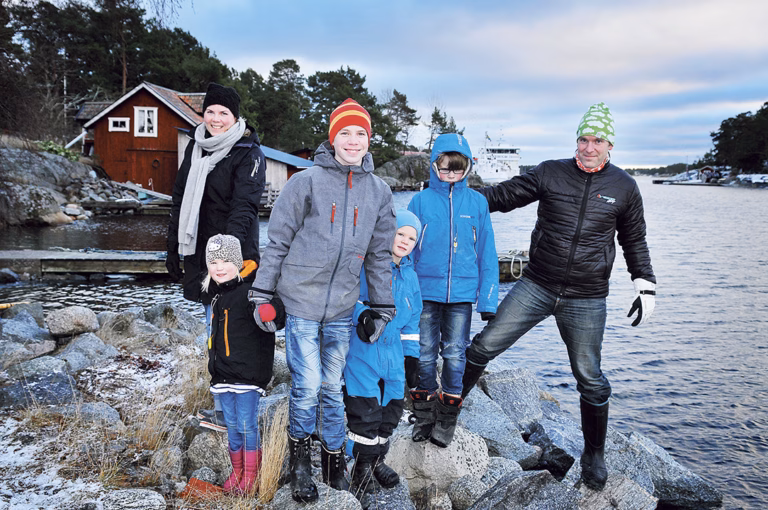 Varmt mottagande för nya Möjafamiljen