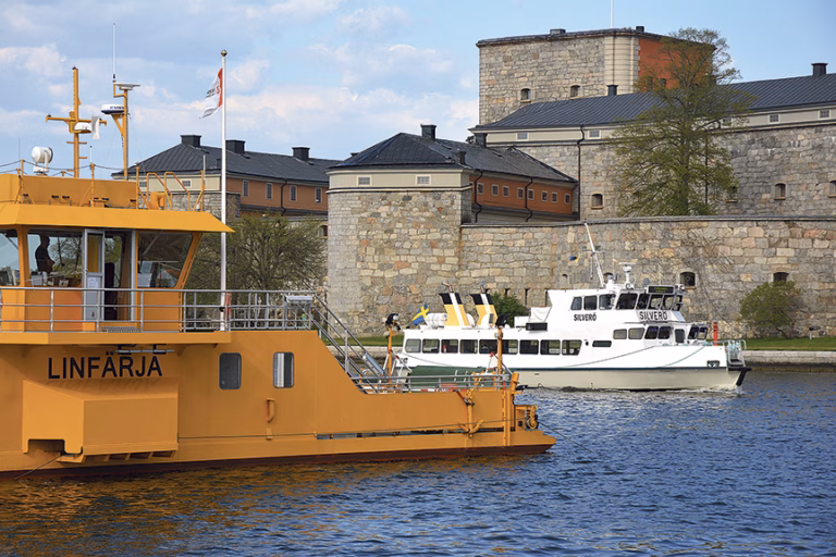 Linfärjan – trängsel och förseningar för rederier