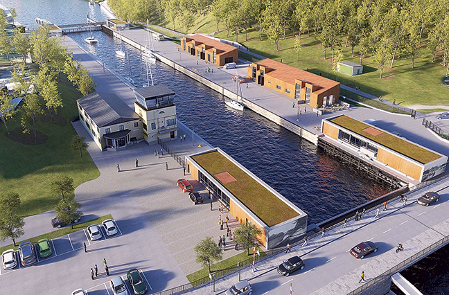 Slussen i Södertälje byggs om i storsatsning