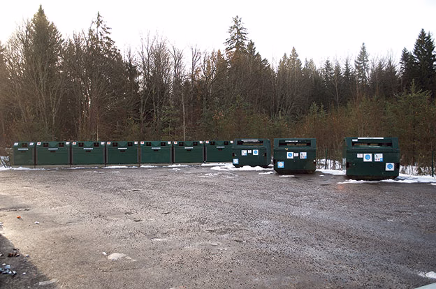 Svårt sortera plast på öarna