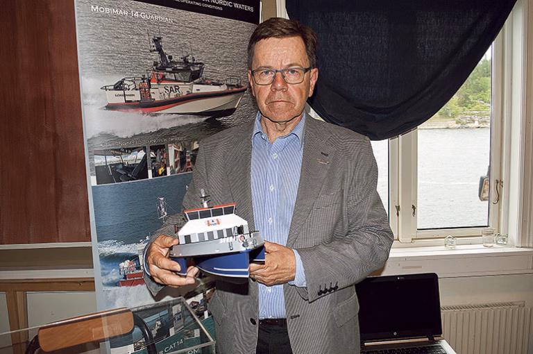 Framtiden åker på tre skrov