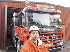 Ny välutrustad brandbil till Ornö