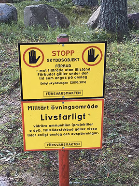 Två åtalas efter intrång på skjutbana