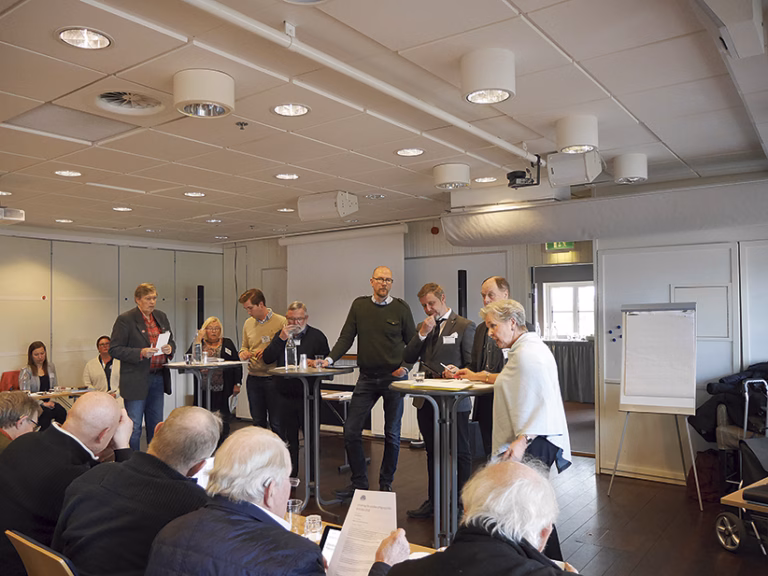 Politiker debatterade heta skärgårdsfrågor