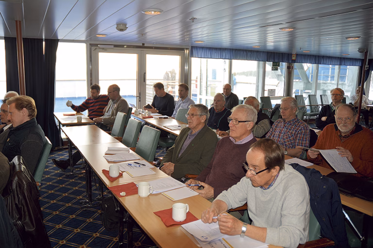 Fiskevattenägare diskuterade skarvproblem och fiskevård
