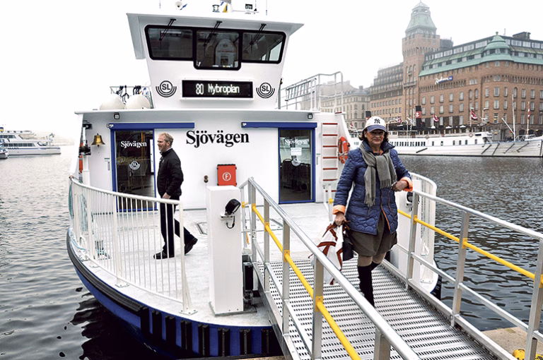 Potential för pendeltrafik på vattnet