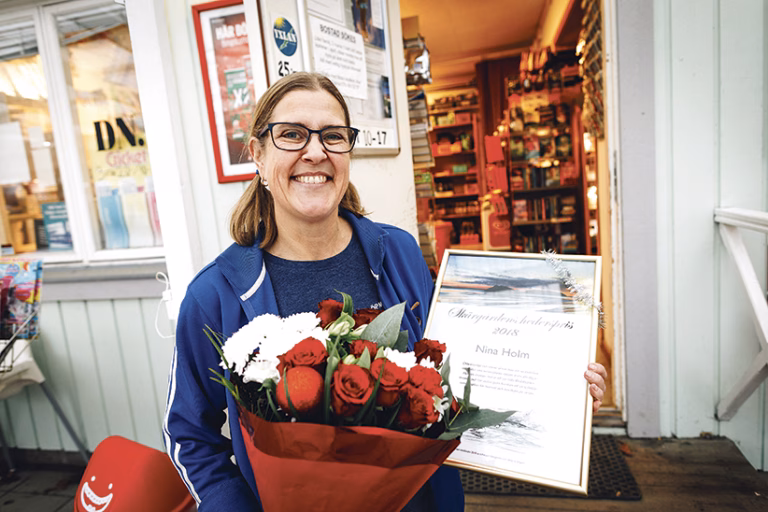 Envisa eldsjälen Nina tilldelas Skärgårdens hederspris