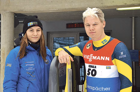 Svante till världscupen i rodel