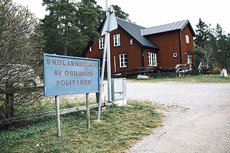 Singö skola läggs ut till öppen försäljning