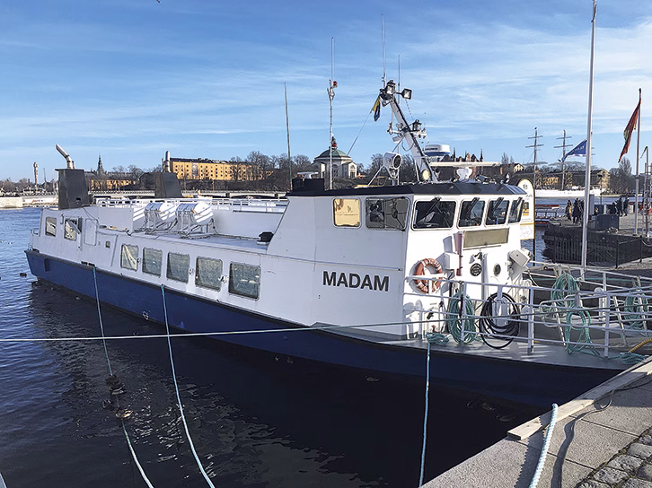 Madam rederi tar över trafiken till Stavsnäs och Sollenkroka