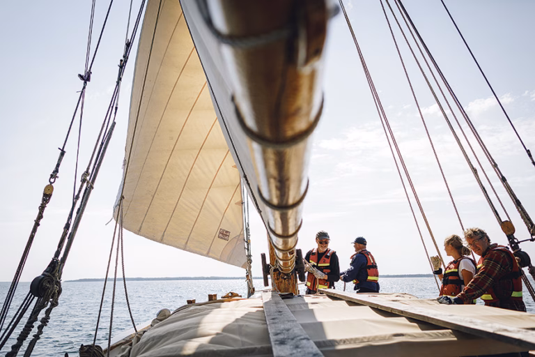 Med sandkil till en skärgårdsoas