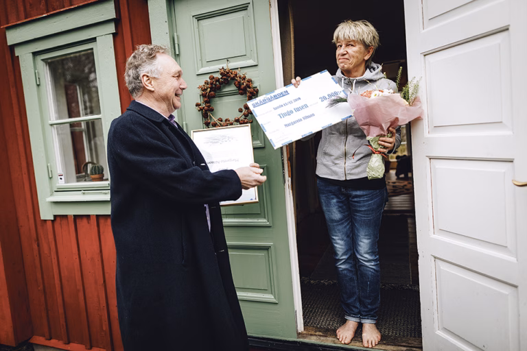 Margareto rodde räddningsbåten i hamn