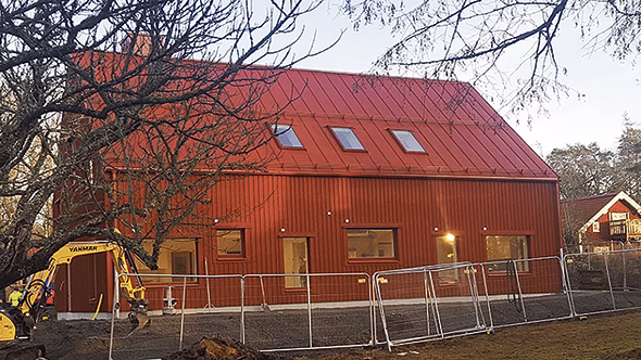 Eleverna på Ornö får flytta in till sportlovet