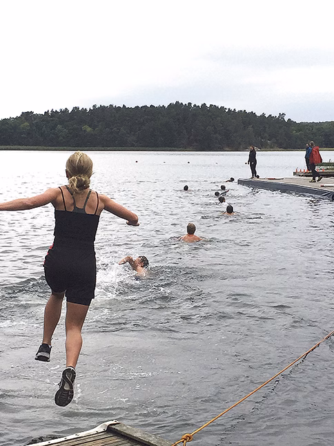 Swimrun på Eriksö – en succé