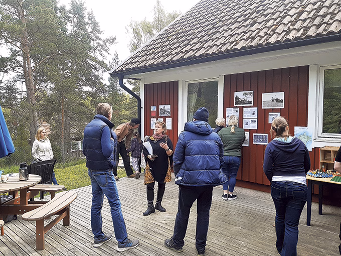 Ö-barn lär av historien