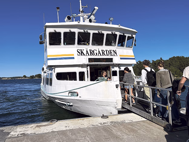 Närtrafik skulle kunna öka tillgången till transporter i skärgården.