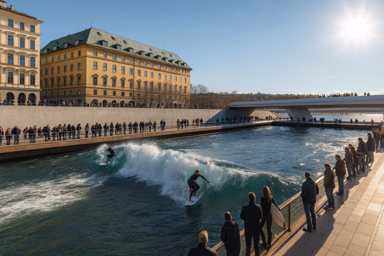 SH tveksam till surfvåg