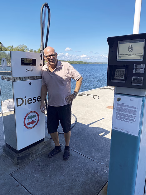 Delseger för Gräddö sjömack om öppettider