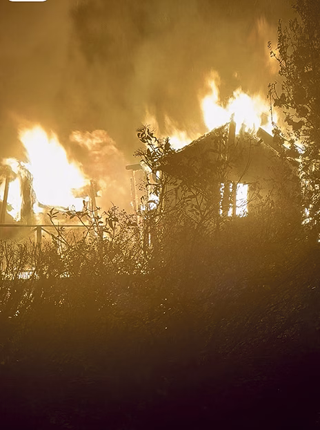 Branden på Svartlöga: ”Ett rent inferno”